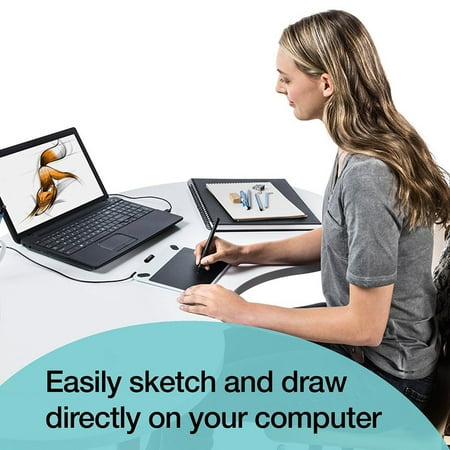 Wacom Intuos Draw CTL490DW Digital Drawing and Graphics Tablet - (Certified (Best Wacom For Drawing)