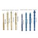 thumbnail image 3 of Hex Shank Highs Hardness Eccentric Drill Precisions Glass Tile Ceramic Punching Rock TriangleDrill Bit 6-12mm Gold, 3 of 4
