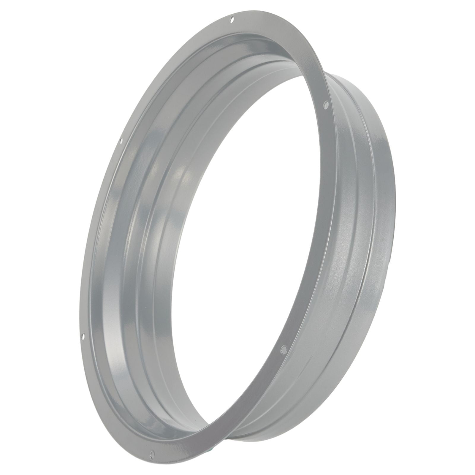 CHENGSI for Round Pipe Flange Aluminum Tube Air Ventilation Hose Connector 250mm Exhaust Duct Metal Flange Air Vent Galvanized Sheet Anti-Corrosion Cold-Resistant