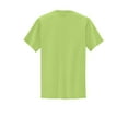thumbnail image 3 of Port Company Tall 50/50 Cotton/Poly TShirt with Pocket (PC55PT) Lime, 3XLT, 3 of 3
