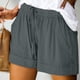 thumbnail image 1 of MKLEKYY Pijama Corto De Talla Grande Para Mujer, Pantalones Cortos Casuales De Verano 2024 Para Playa, Con Cordón Y Bolsillos, Ropa Holgada Y Bonita Para Vacaciones A La Moda., 1 of 4
