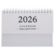 thumbnail image 1 of Mini calendario de escritorio: 2025-2026, pequeño calendario de escritorio, planificador mensual de pie, para organizar el hogar, la escuela y la oficina., 1 of 5