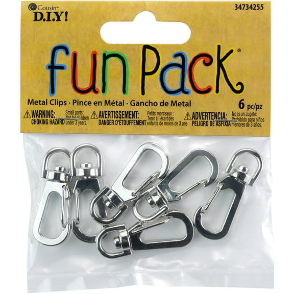 CousinDIY Metal Clips 6/Pkg