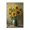 Moody Sunflower Vase Stilllife, variant on Stupell Industries French Country Elegant Arrangement of Cream Blossoms Black Framed Print Under Glass, 14 x 20, by Creative Studio