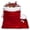 Red[Small+Large], variant on Bxaolu 1Pack Christmas Velvet Santa Claus Bags, Large Santa Gift Sack with Drawstring Christmas Gift Presents Bags for Xmas Present Toys Holiday Party Supplies(Red)