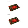 thumbnail image 2 of Moyic 1 unid Alfombra de Navidad Decoración Alfombra de piso para el hogar Habitación Alfombra de franela antideslizante Santa Claus Type2 NO2, 2 of 6