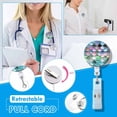 thumbnail image 2 of WHEANG Home Decor 1Pc Heavy Duty Retractable Badge 3.2Cm Diameter Versatile Usage Pull Cord One Size Multi-Color, 2 of 9