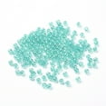 thumbnail image 2 of 50 g Eco-Friendly Transparent Acrylic Beads Round AB color Medium Turquoise 4mm Hole: 1.2mm 1700pcs/50g, 2 of 4