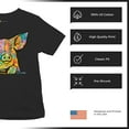 thumbnail image 4 of Tee Hunt Dean Russo Funny Cute Pig Youth T-Shirt Farm Piglet Lover Barn Kids, Black, X-Large, 4 of 5