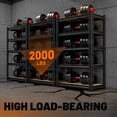 thumbnail image 6 of HOKEEPER Heavy Duty Storage Shelves 5-Tier Adjustable Garage Shelves for Storage 2600LBS, 27.55"W x 11.81"D x 59.84"H Commercial Industrial Shelving Units for Garage Pantry Kitchen Black, 6 of 8