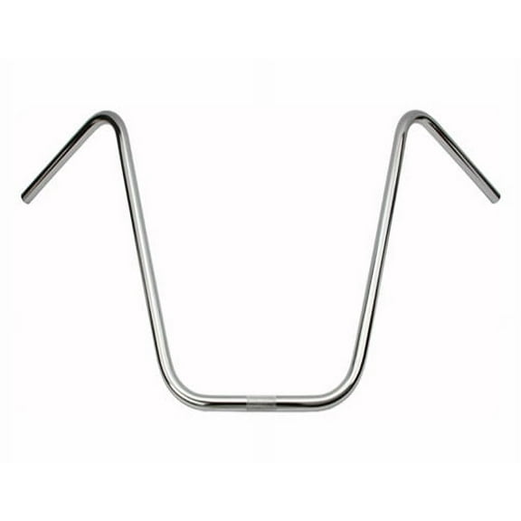 V Lowrider Handlebar 19" 22.2mm Chrome. Bike handle bar, bicycle handle bar, lowrider handle bar, chopper, beach cruiser