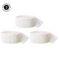 thumbnail image 2 of Koyal Wholesale Crepe Paper Streamer Hanging Party Decorations Kit, 240-Feet, White, 1-Pack, 3-Rolls, 2 of 3
