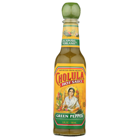 Cholula Green Pepper Hot Sauce, 5 Oz (Pack of 12)