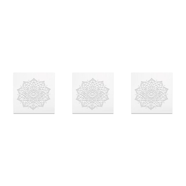 Kenally Fácil pintura DIY con plantillas-ahorra tiempo y problemas A3 póster impreso carteles estampados Mandala Metal incluyendo 1-30*30cm Type1 NO1