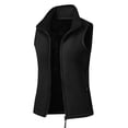 thumbnail image 5 of VBVC Women's Collared Fleece Vest with Pockets , Warm Zip Up Sleeveless Jacket For Women, XS-2XL, 5 of 6