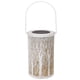 thumbnail image 1 of Lámpara colgante de jardín para exteriores con energía solar, 5730 LED, diseño de árbol forestal blanco, con asa, resistente al agua IP44., 1 of 14