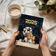 thumbnail image 3 of Happy New Year Cavalier King Charles Spaniel Welcome 2025 Balloon Firework Party Spiral Bound Journal Dog Lover Gifts 5x7in Spiral Notebook - 01014, 3 of 5