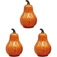 thumbnail image 2 of Clearance Under $10 | Light Up Plastic Jack O'Lantern with LED Glow Indoor Outdoor Pumpkin Decor, 2 of 5