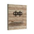 thumbnail image 4 of Sauder Cannery Bridge Entertainment Wall In Lintel Oak for TVs up to 70", Lintel Oak Finish, 4 of 14