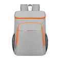 thumbnail image 1 of Advancent térmica impermeable para aventuras al aire libre fabricada con tela Oxford y mochilas de poliéster carpas Gris con naranja, 1 of 6