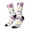 2 Black-2, variant on Undersea Seahorse Print Adult Socks for Men & Women,Calf Socks, Ankle Socks,Boots Socks,Breathable Casual Sock,Unisex Crew Socks
