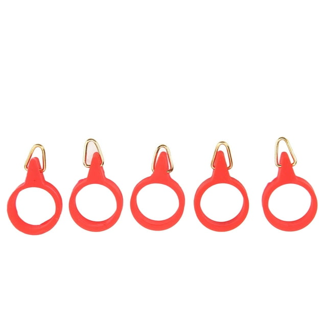 5 Pcs Lure Rod Hook, High Elastic Rubber Fishing Accessories, Easy to Install, , Suitable for Various Fishing Rod Types