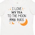 thumbnail image 4 of Inktastic I Love My Tia to the Moon and Back Boys or Girls Toddler T-Shirt, 4 of 5