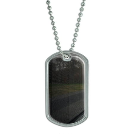 Vietnam Memorial Wall Washington DC Dog Tag
