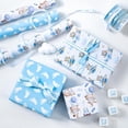 thumbnail image 4 of WRAPAHOLIC Birthday Wrapping Paper Roll - Mini Roll - 3 Rolls - 17 inch x 120 inch Per roll - Colorful Foil Birthday Design for Party, Holiday, Baby Shower, 4 of 10