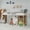 White, variant on Harper & Bright Designs Twin Size House Bunk Bed with Ladder, Twin Over Twin Metal Bunk Bed Frame with Guardrail for Boys and Girls, White