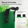 thumbnail image 5 of VIVOSUN 5-Pack 5-Gallon Colored Grow Bags, 350G Thick nonwoven Fabric Pots with Handles for Flowers, Fruits and Vegetables, 5 of 8