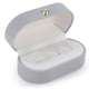 thumbnail image 3 of 3X Caja de Anillo de Par de Seda de Terciopelo Caja de Anillo de Boda Caja A, 3 of 4