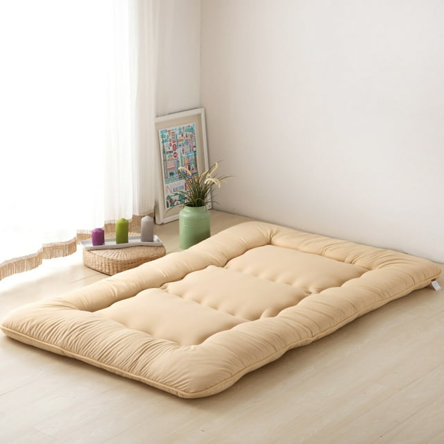 Colchón de futón, colchón de suelo japonés de 0,9x2 m, colchoneta para dormir, colchón de suelo japonés, eficiencia óptima