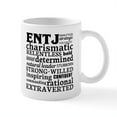 thumbnail image 2 of CafePress - Entj Commander Myers Briggs Personality Mugs - 11 oz Ceramic Mug - Novelty Coffee Tea Cup, 2 of 6