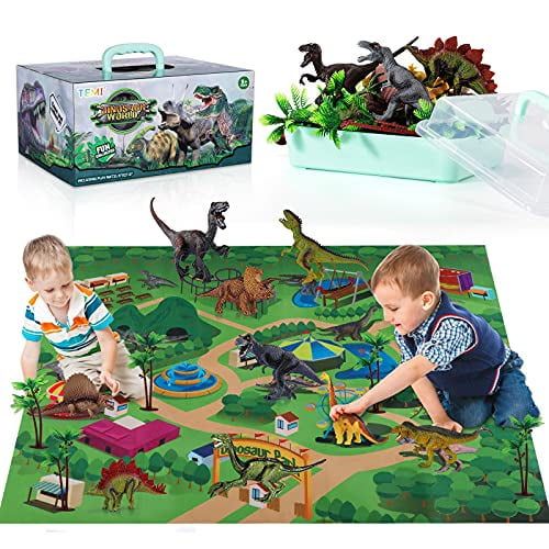29 & Playsets 50 Piece Dinosaur Set Ultimate Educational Toy Of 20 Realistic 