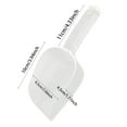 thumbnail image 2 of FEISHENTT Ice Scoop 16 OZ, Super Durable, Food Grade PP ice Scooper, Small Kitchen Scoops for Ice Maker Machine Popcorn Coffee Beans Flour, 2 of 4