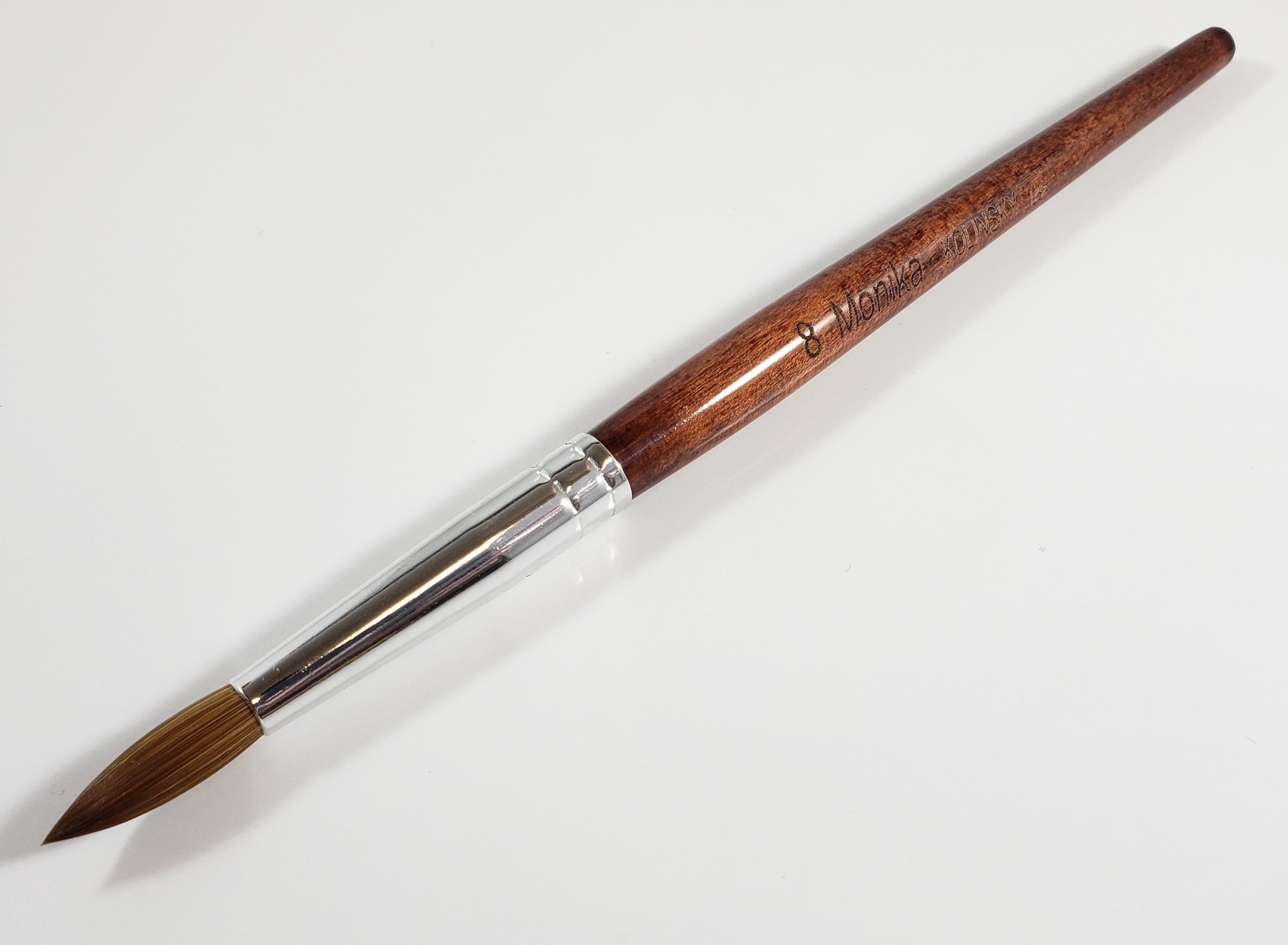 MONIKA Kolinsky USA Acrylic Nail Brush for Acrylic Powder ...