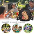thumbnail image 4 of Yuyamidu Strawberry Capybara Lunch Bag Large Capacity Insulated Lunch Bag with Adjustable Strap Portable Thermal Picnic Cool Bags Personalized for School Camping Picnic, 4 of 6