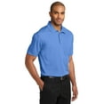 Port Authority Silk Touch Performance Pocket Polo3XL (Carolina Blue