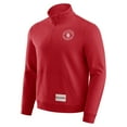 thumbnail image 2 of Men's Darius Rucker Collection by Fanatics Crimson Oklahoma Sooners Quarter-Zip Pullover, 2 of 6
