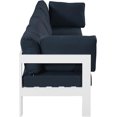 thumbnail image 4 of Meridian Furniture Nizuc Navy Outdoor Patio Modular Sofa, 4 of 9
