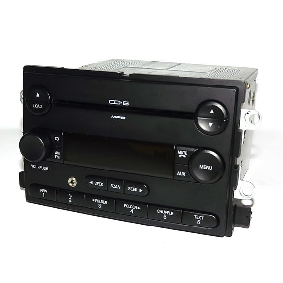 Restored Ford Five Hundred 2005 AM FM 6 Disc mp3 CD Radio w Aux Input 5G1T-18C815-EB (Refurbished)