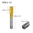 thumbnail image 2 of Unique Bargains Metric Tap M18 x 1.5 H2 Right Hand Thread Plug Ti-coated for Threading Tapping, 2 of 6