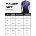 thumbnail image 4 of APTRO Men's and Big Men's Workout Shirt Athletic Core Shirt Quick Dry Moisture Wicking Short Sleeve Performance T-Shirt Stripe Navy,Sizes S-3XL, 4 of 7