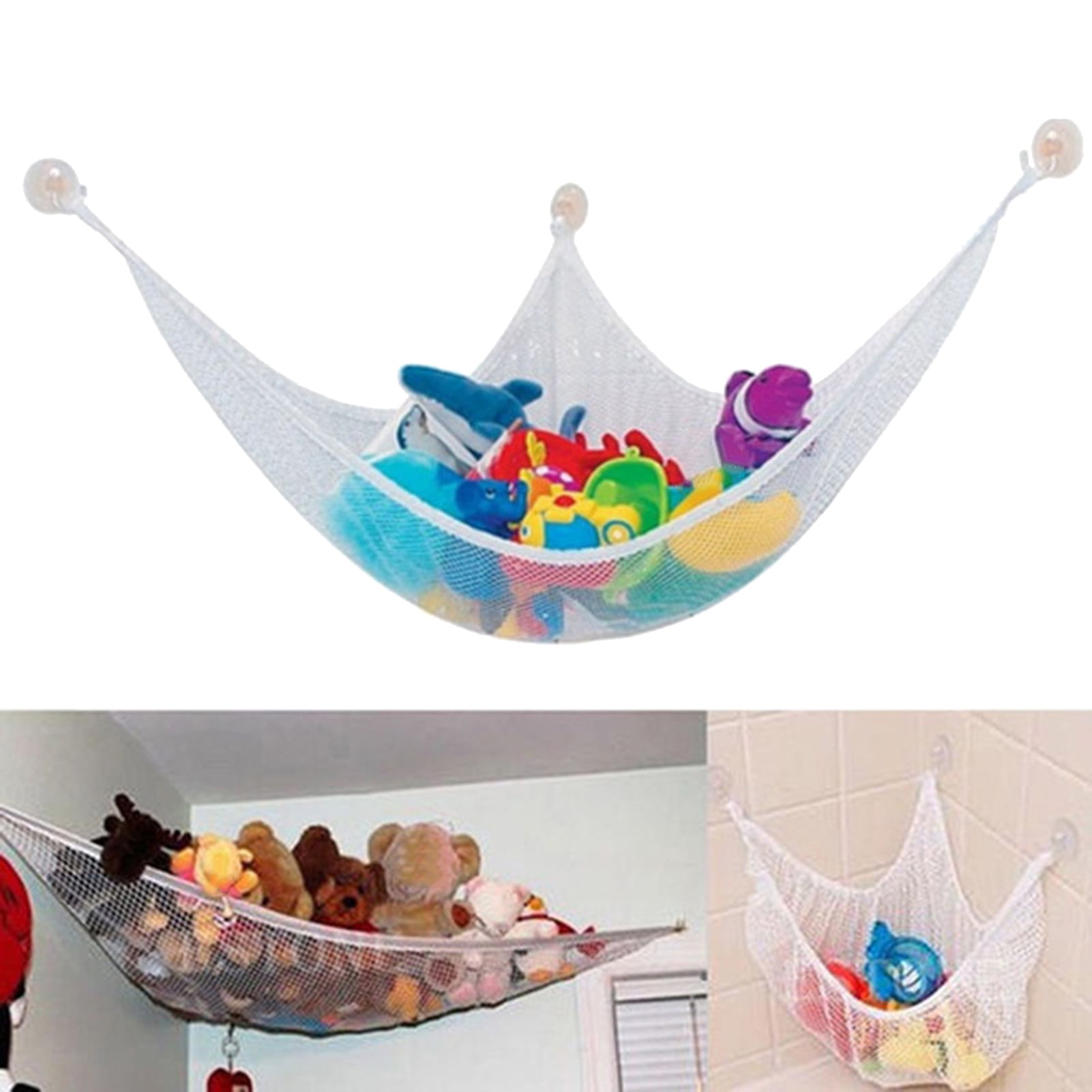 Toy Net Hammocks High Elasticity Hollow Easy to Apply Lovely Stuffed