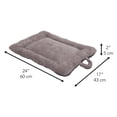 thumbnail image 2 of Petpals Self Warming Cat Bed, Heated Cat Bed, Thermal Foil Heating Pad for Indoor Cat, Brown, 2 of 8