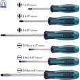 thumbnail image 2 of Juego de destornilladores VESSEL MEGADORA 9006PB, 6 piezas con punta JAWSFIT, 2 of 6