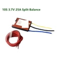 thumbnail image 2 of Waterproof Bms 10S 36V 42V 25A BMS With Balance Function Split Port Fot 3.7V Li-ion Battery Protectiob Board ,Multi -Function Protection, 2 of 6