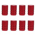 thumbnail image 2 of Anvazise Aluminum Alloy Universal Car Wheel Tire Tyre Air Valve Stem Caps Dust Cover Red 8Pcs, 2 of 13