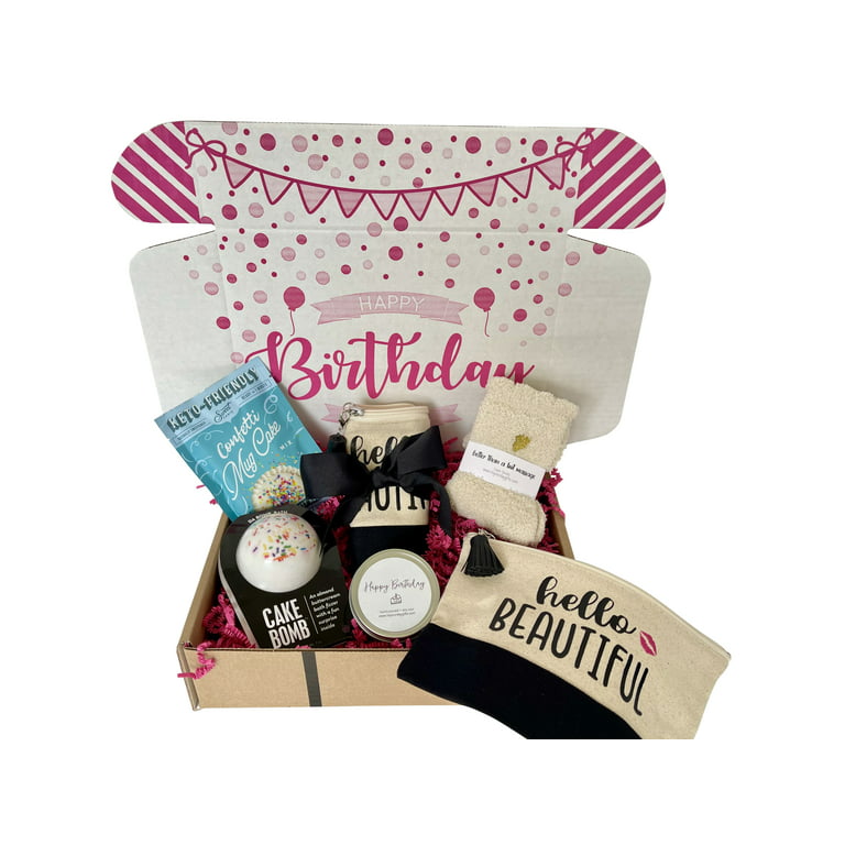 Women's Birthday Gift Box Set 7 Unique Surprise Gifts For Wife, Aunt, Mom,  Girlfriend, Sister from Hey, It's Your Day Gift Box Co.